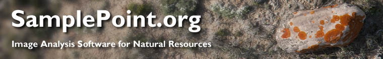 SamplePoint.org  Image Analysis Software for Natural Resources